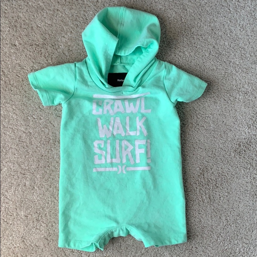 Hurley | crawl walk surf onsie